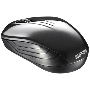 BUFFALO BSMBW107BK ���� BlueLED 3�{�^�� �X�^���_�[�h�}�E�X �u���b�N