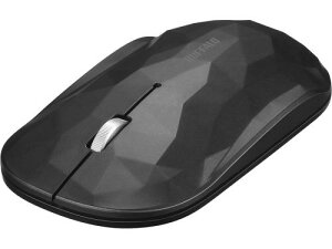 BUFFALO BSMBW330GBK ���^ 3�{�^�� ���� BlueLED�}�E�X �W�I���g���[ �u���b�N
