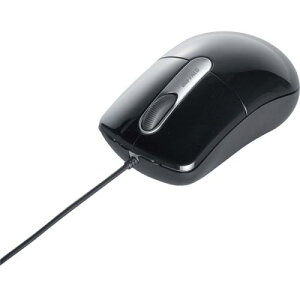 BUFFALO BSMOU27SMBK �L�����w���}�E�X �É�/3�{�^�� M�T�C�Y �u���b�N