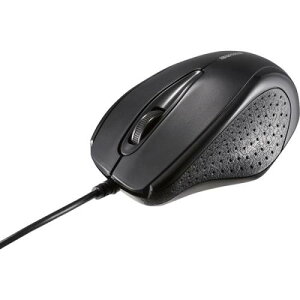 BUFFALO BSMRU21BKZ �L��IR LED�}�E�X 3�{�^���^�C�v �ȈՃp�b�P�[�W���f�� �u���b�N