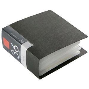 BUFFALO BSCD01F36BK CDDVD�t�@�C���P�[�X �u�b�N�^�C�v 36�����[ �u���b�N