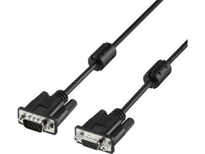 BUFFALO BDE20BK �f�B�X�v���C�����P�[�u�� D-sub15pin 2m �u���b�N