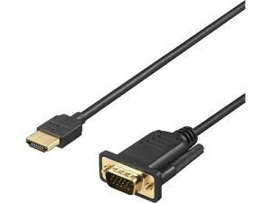 BUFFALO BHDVG10BK HDMI to VGAϊP[u 1m ubN