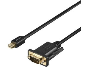 BUFFALO BMDPVG30BK miniDP-VGA ϊP[u 3m ubN