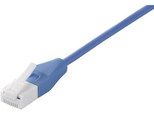 BUFFALO BSLS6SU200BL2 Cat6 �c���̐܂�Ȃ�LAN�P�[�u�� �X���� �X�g���[�g 20m �u���[