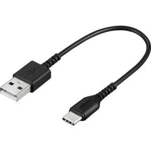 BUFFALO BSMPCAC101BK USB2.0�P�[�u���iType-A to Type-C�j 0.1m �u���b�N
