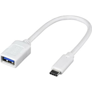 BUFFALO BSUAMC311015WH USB3.1 Gen1�ϊ��P�[�u���iA���X to C�j 0.15m �z���C�g