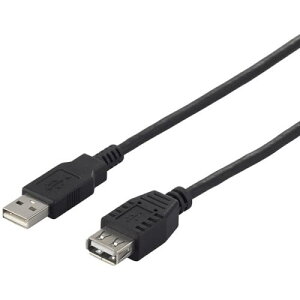 BUFFALO BU2AA10BK USB2.0 A to A �����P�[�u�� 1.0m �u���b�N