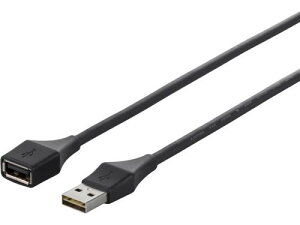 BUFFALO BU2AAD30BK ǂUSB2.0 A to AP[u 3m ubN