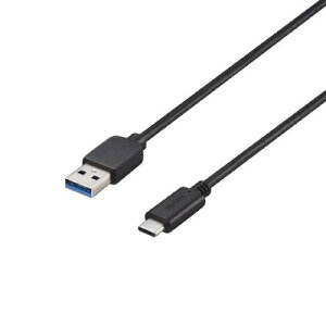 BUFFALO BU3AC20BK USB3.2 Gen1 �P�[�u�� A-C 2m �u���b�N