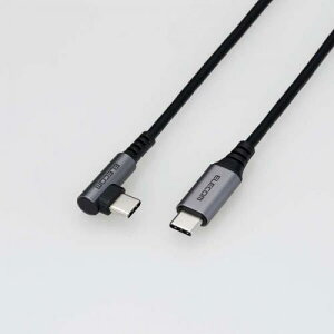 ELECOM MPA-CCL12NBK USB Type-C�P�[�u��/�X�}�z�p/USB(C-C)/USB Power Delivery�Ή�/�F�ؕi/L���R�l�N�^/�R�ہE�R�E�C���X/1.2m/�u���b�N