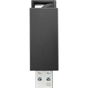 I-O DATA U3-PSH64G/K USB3.0/2.0�Ή� �m�b�N��USB�������[ 64GB �u���b�N