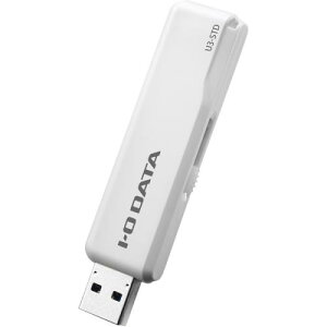 I-O DATA U3-STD16GR/W USB3.2 Gen 1iUSB3.0j/USB2.0Ή X^_[hUSB[ zCg 16GB