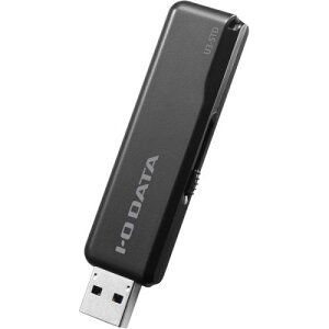 I-O DATA U3-STD32GR/K USB3.2 Gen 1�iUSB3.0�j/USB2.0�Ή� �X�^���_�[�hUSB�������[ �u���b�N 32GB