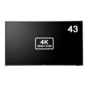 NEC LCD-E438 液晶ディスプレイ 43型/3840×2160/HDMI、D-Sub/ブラック/スピーカー:あり