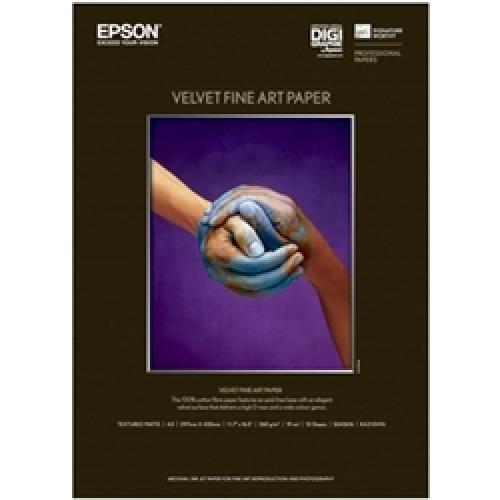 EPSON KA310VFA カラリオプリンター用 Velvet Fine Art Paper A3サイズ 10枚入り
