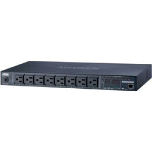 ATEN PE8108A �G�l���M�[�Ǘ��@�\���� 8�|�[�g eco PDU