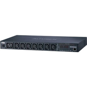 ATEN PE8208B �G�l���M�[�Ǘ��@�\���� 8�|�[�g eco PDU