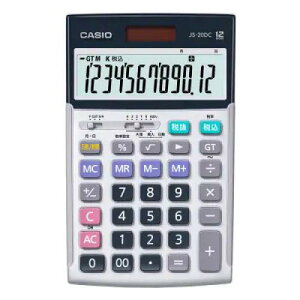 CASIO JS-20DC-N d 12 ԌvZ WXg^Cv