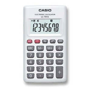 CASIO LC-797A-N �p�[�\�i���d�� �J�[�h�^�C�v 8��
