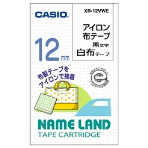 CASIO XR-12VWE �l�[�������h�p�A�C�����z�e�[�v 12mm ��/������