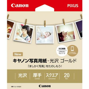 CANON 2310B036 �ʐ^�p���E���� �S�[���h �X�N�G�A 20�� GL-101SQ20