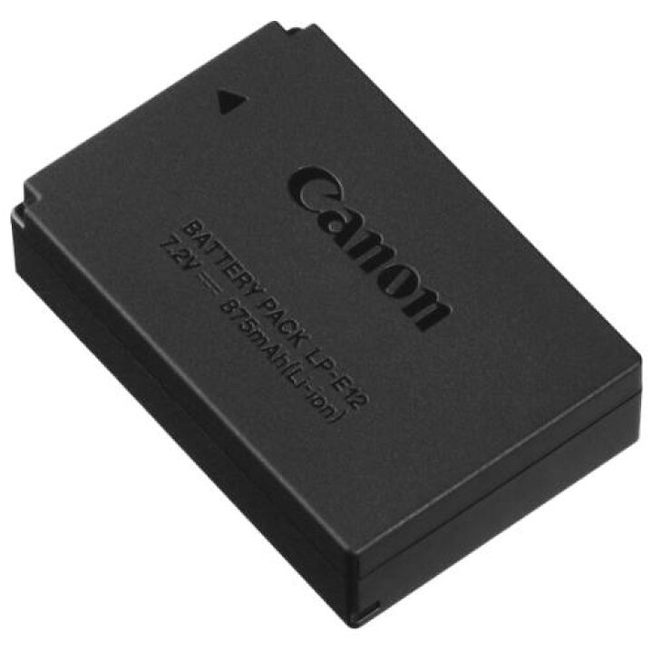 楽天市場】CANON 6760B001 バッテリーパック LP-E12 : ISダイレクト 