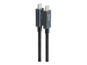 GOPPA GP-CCU325A10M/B USB Type-C to USB Type-CP[uiUSB3.2 Gen2×2/PD5A/Alt[hΉj 100cm ubN