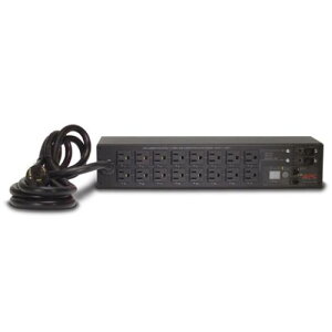 �V���i�C�_�[�G���N�g���b�N(��APC) AP7902BJ Rack PDU�ASwitched�A2U�A30A�A100V�A(16) 5-15
