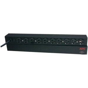 �V���i�C�_�[�G���N�g���b�N(��APC) AP95625W Rack PDU Basic 1U 15A 100V (10) 5-15R 5�N�ۏ�