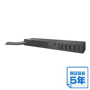�V���i�C�_�[�G���N�g���b�N(��APC) AP9571A5W Rack PDU Basic 1U 30A 200V (10) C13 5�N�ۏ�