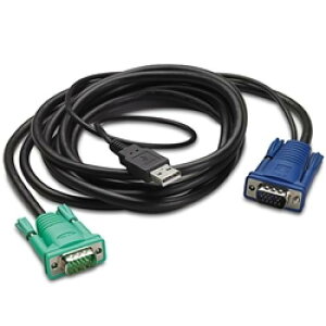 �V���i�C�_�[�G���N�g���b�N(��APC) AP5821 INTEGRATED LCD KVM USB CABLE 1.8m
