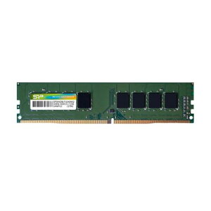 Silicon Power(VRp[) SP004GBLFU240N02 [W[ 288pin U-DIMM DDR4-2400iPC4-19200j 4GB uX^[pbP[W