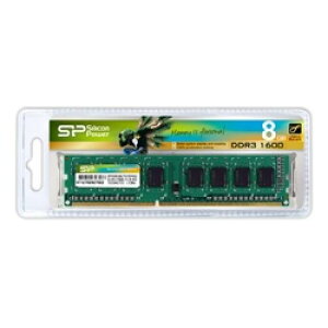 Silicon Power(VRp[) SP008GBLTU160N02 W[ 240Pin DIMM DDR3-1600(PC3-12800) 8GB