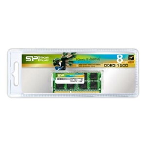 Silicon Power(VRp[) SP008GBSTU160N02 W[ 204Pin SO-DIMM DDR3-1600(PC3-12800) 8GB