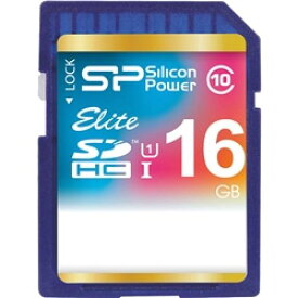 Silicon Power(シリコンパワー) SP016GBSDHAU1V10 【UHS-1対応】SDHCカード 16GB Class10