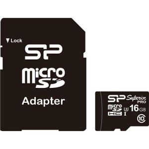 Silicon Power(VRp[) SP016GBSTHDU3V10SP yUHS-1ΉzmicroSDHCJ[h 16GB Class10 UHS Class3 Ǎ90MB/s 80MB/siőlj
