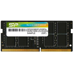 Silicon Power(VRp[) SP032GBSFU213B22 [W[ 260pin SO-DIMM DDR4-2133iPC4-17000j 16GB×2g uX^[pbP[W