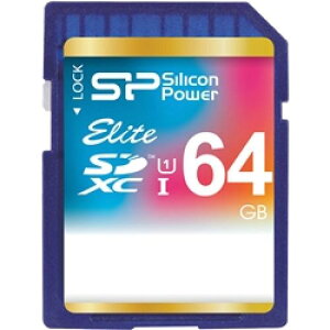 Silicon Power(VRp[) SP064GBSDXAU1V10 yUHS-1ΉzSDXCJ[h 64GB Class10@5Nۏ