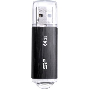 Silicon Power(VRp[) SP064GBUF2U02V1KJP USB2.0tbV Ultima U02 Series 64GB ubN Lbv Xgbvz[t5Nۏ