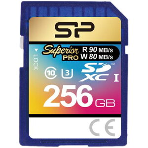 Silicon Power(VRp[) SP256GBSDXCU3V10 yUHS-1ΉzSDHCJ[h 256GB Class10 UHS Class3 Ǎ90MB/s 45MB/siőlj