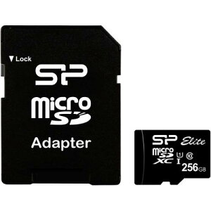 Silicon Power(VRp[) SP256GBSTXBU1V10SP yUHS-1ΉzmicroSDXCJ[h 256GB Class10