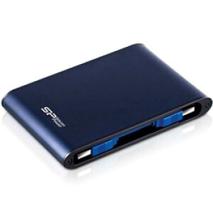 Silicon Power(VRp[) SP010TBPHDA80S3B USB3.0/2.0Ή ϏՌ hdl Armor A80 |[^uHDD 1TB Blue
