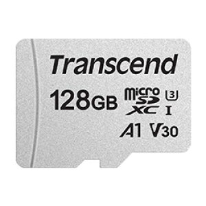 Transcend TS128GUSD300S microSDXCJ[h Class10 UHS-I U3 V30 A1 128GB