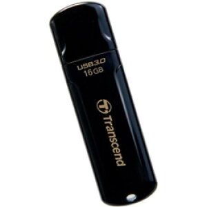 Transcend TS16GJF700 USB�������[ USB3.1(Gen1)/USB3.0�Ή� �L���b�v�� 16GB �u���b�N
