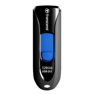 Transcend TS16GJF790K USB�������[ USB3.1(Gen1)/USB3.0�Ή� �X���C�h�� 16GB �u���b�N