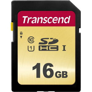 Transcend TS16GSDC500S SDHCJ[h Class10 UHS-I U1 MLC 16GB