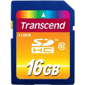 Transcend TS16GSDHC10 SDHC�J�[�h Class10 16GB