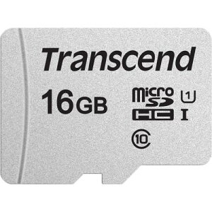 Transcend TS16GUSD300S microSDHC�J�[�h Class10 UHS-I U1 16GB