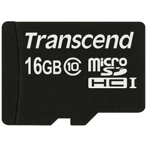Transcend TS16GUSDC10 microSDHCJ[h Class10 16GB